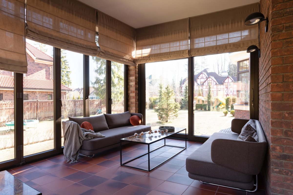 Витражные окна для веранды