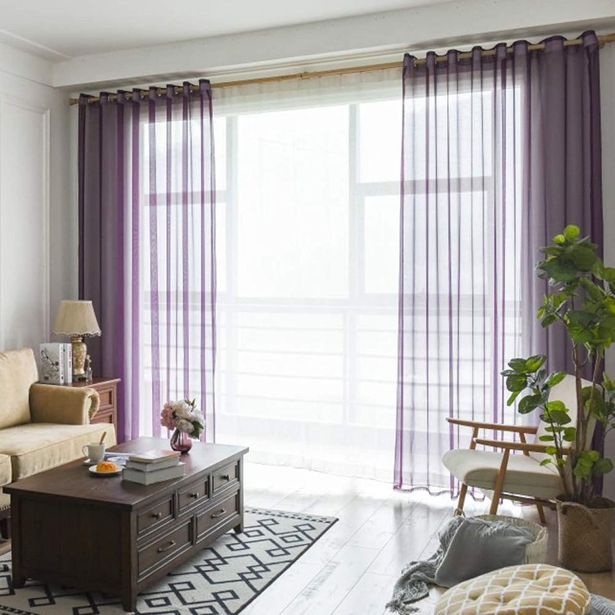 Современная тюль