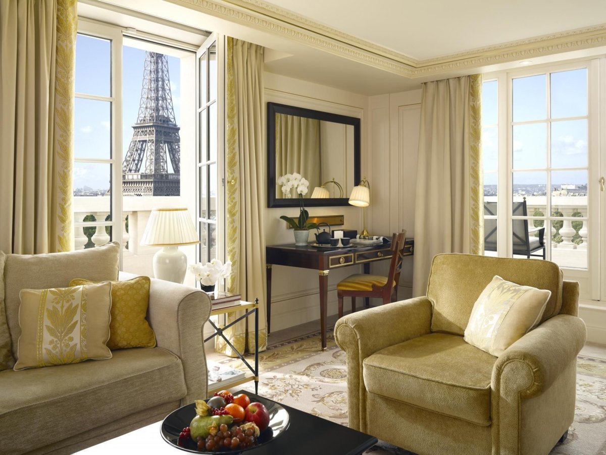 Отель Shangri la Париж Франция