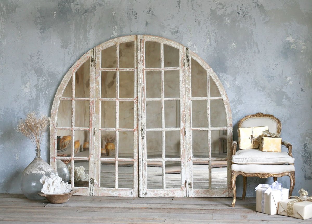 Окна в винтажном стиле