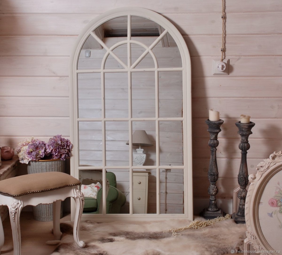 Зеркало-окно Прованс 120x70