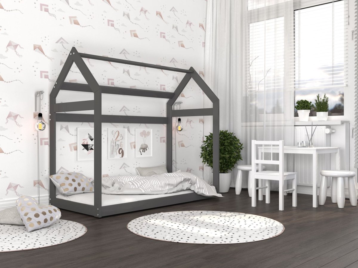 Кровать домик из массива Sweet House 80x160 Восток МФ