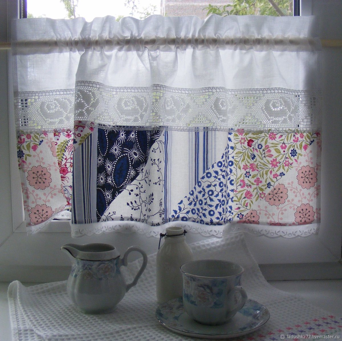 Шторы в деревенском стиле