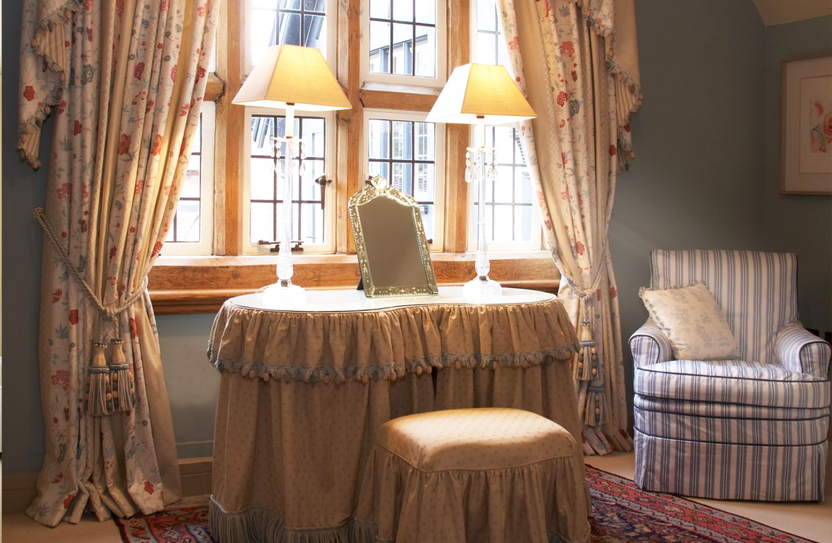 Шторы в деревенском стиле