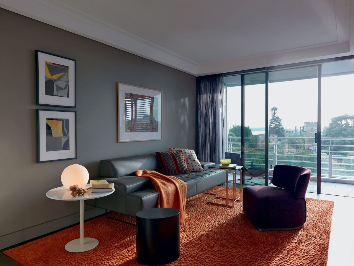 Интерьер в серых тонах