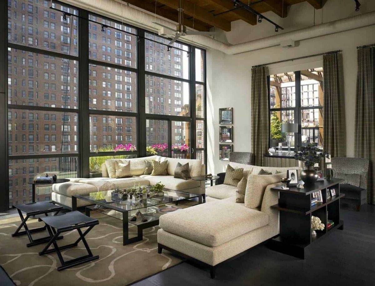 Окна в стиле лофт