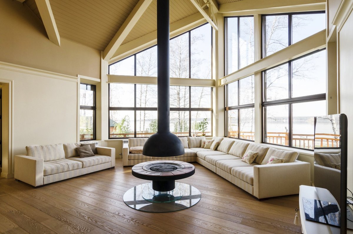 Скай Ривер панорамные окна