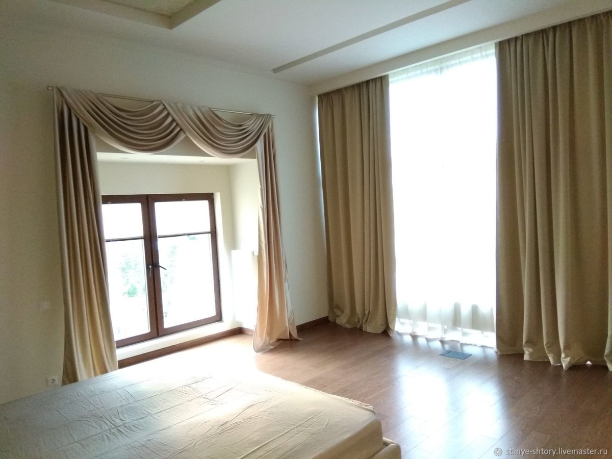 Шторы на высокие окна 5 метров