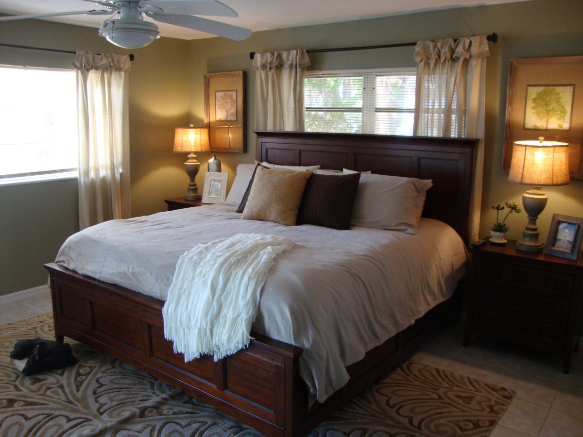 Комната с двуспальной кроватью