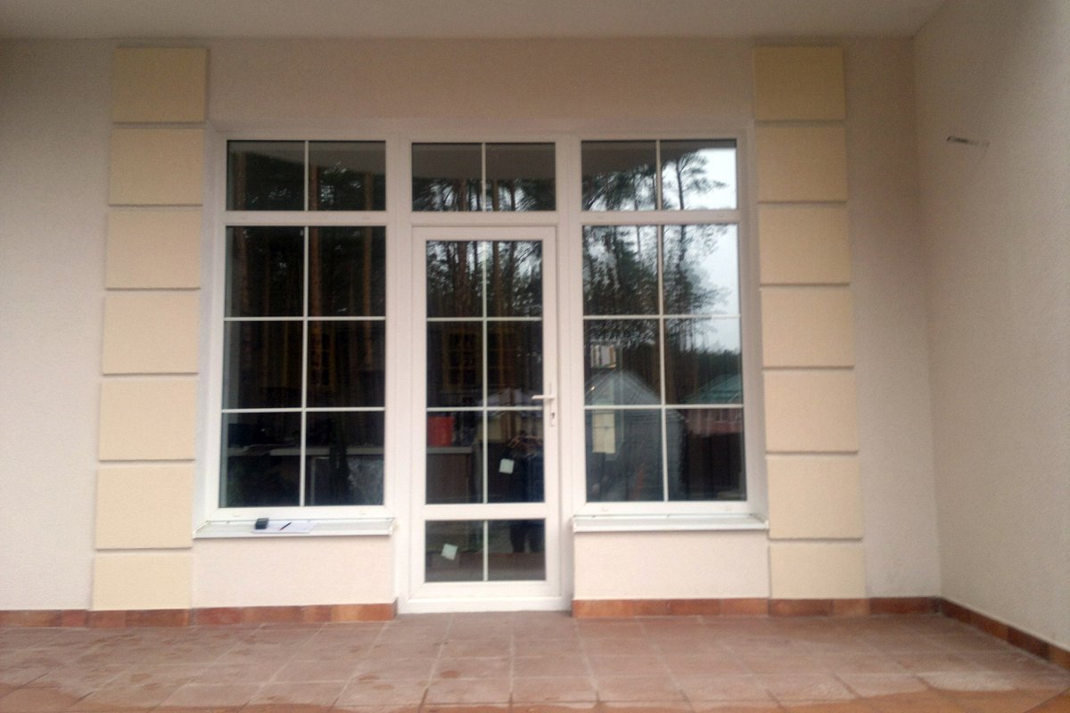 Панорамные окна с раскладкой