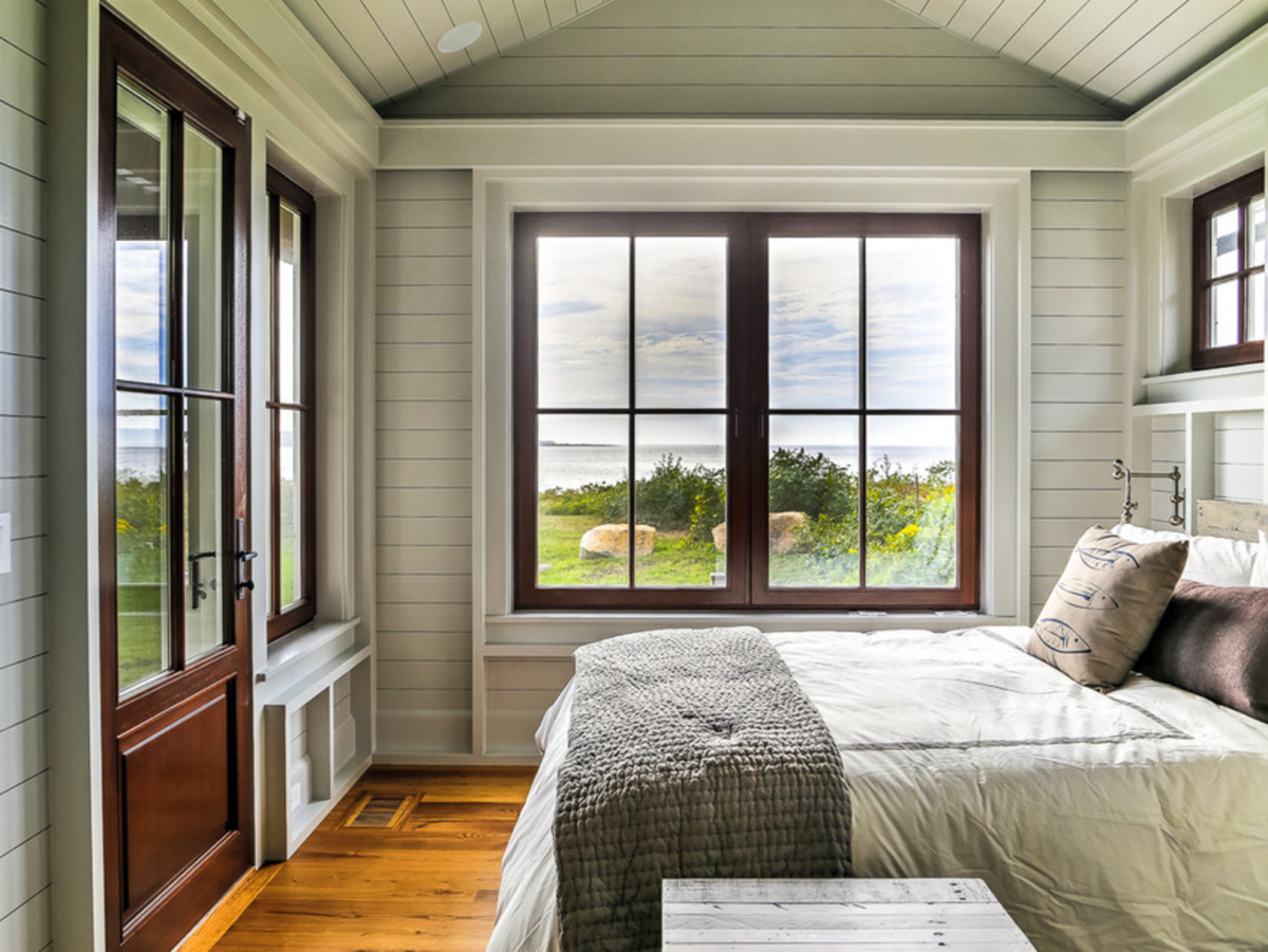 Откосы в деревянном доме