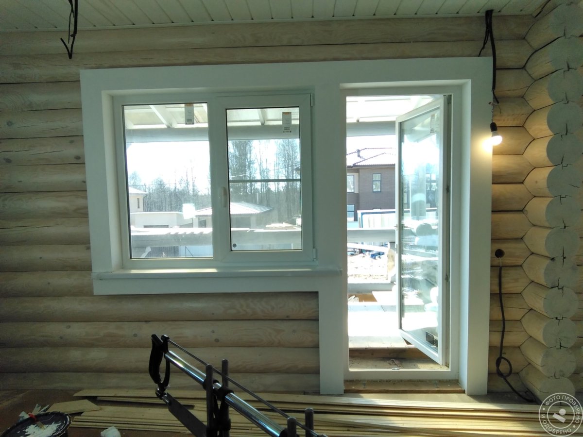 Отделка оконных проемов вагонкой внутри