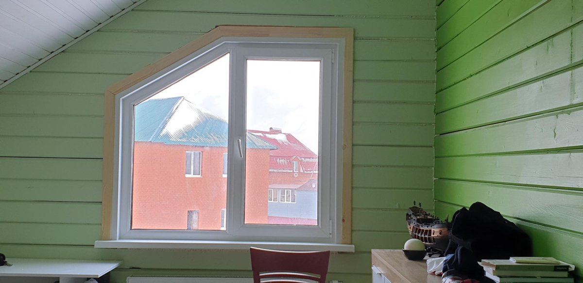 Деревянные откосы