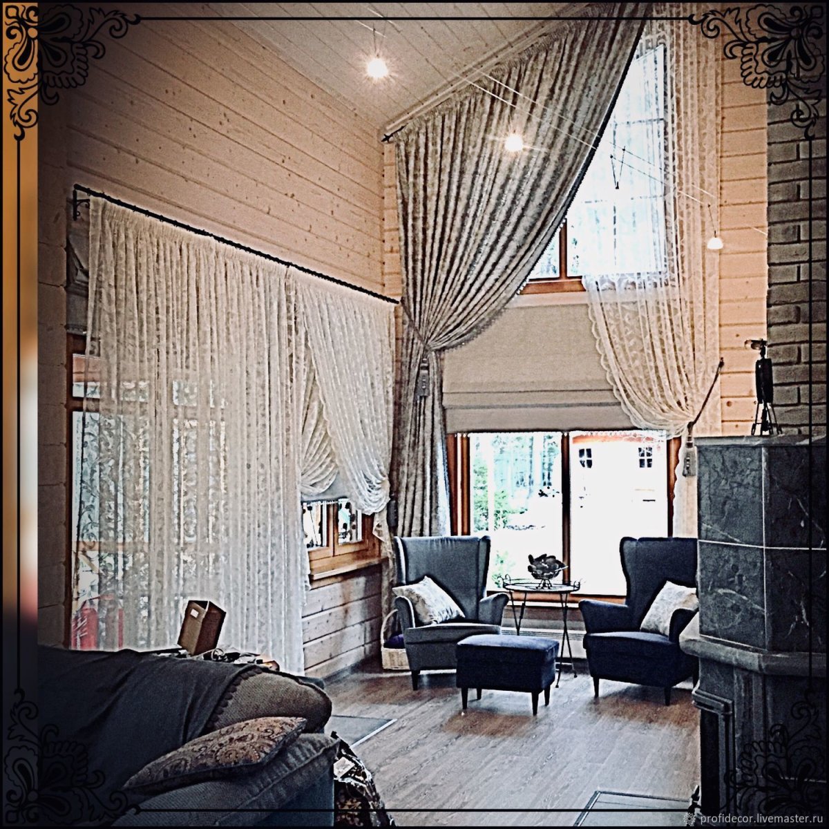 Занавески в коридор