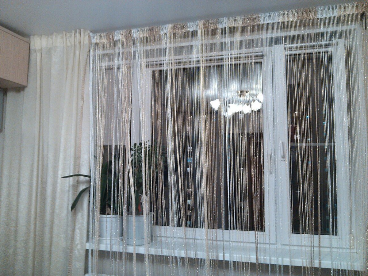 Нитяные шторы икеа