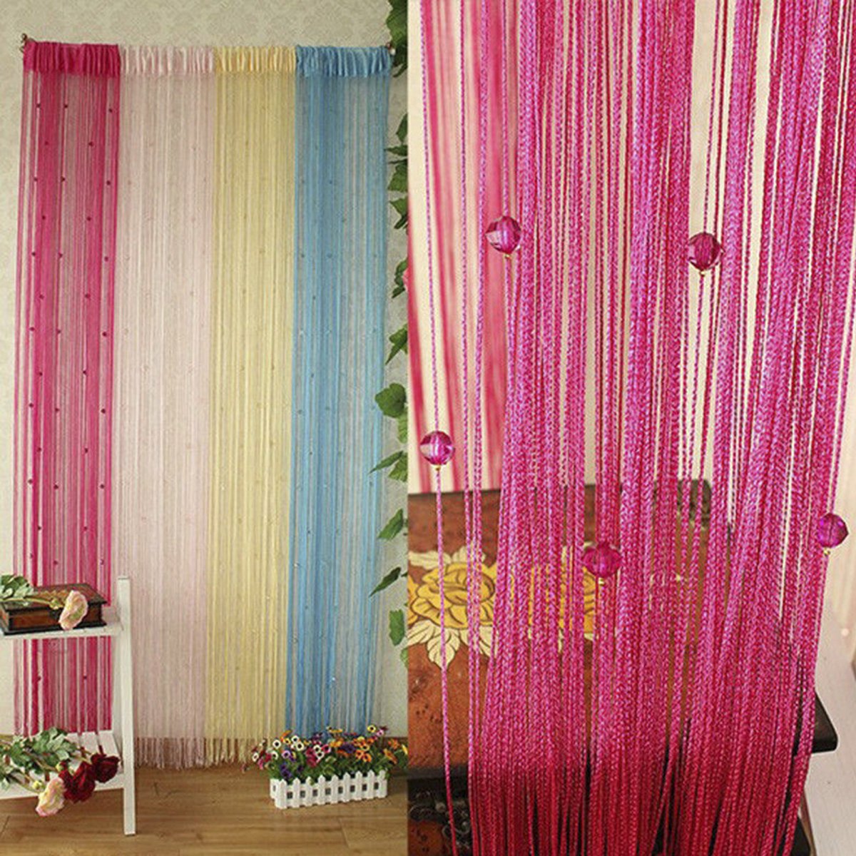 Шторы из ниток