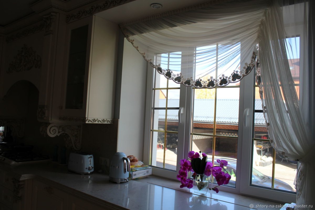 Итальянские шторы для кухни