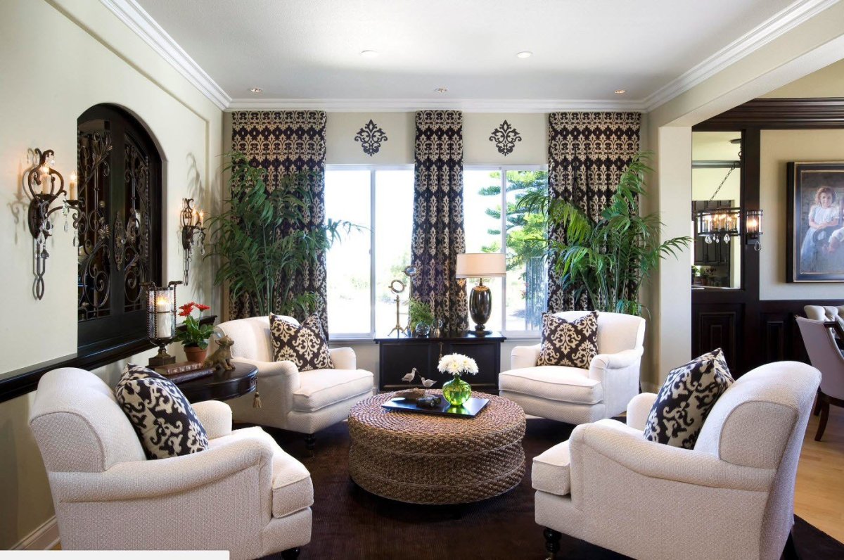 Современные люстры в интерьере