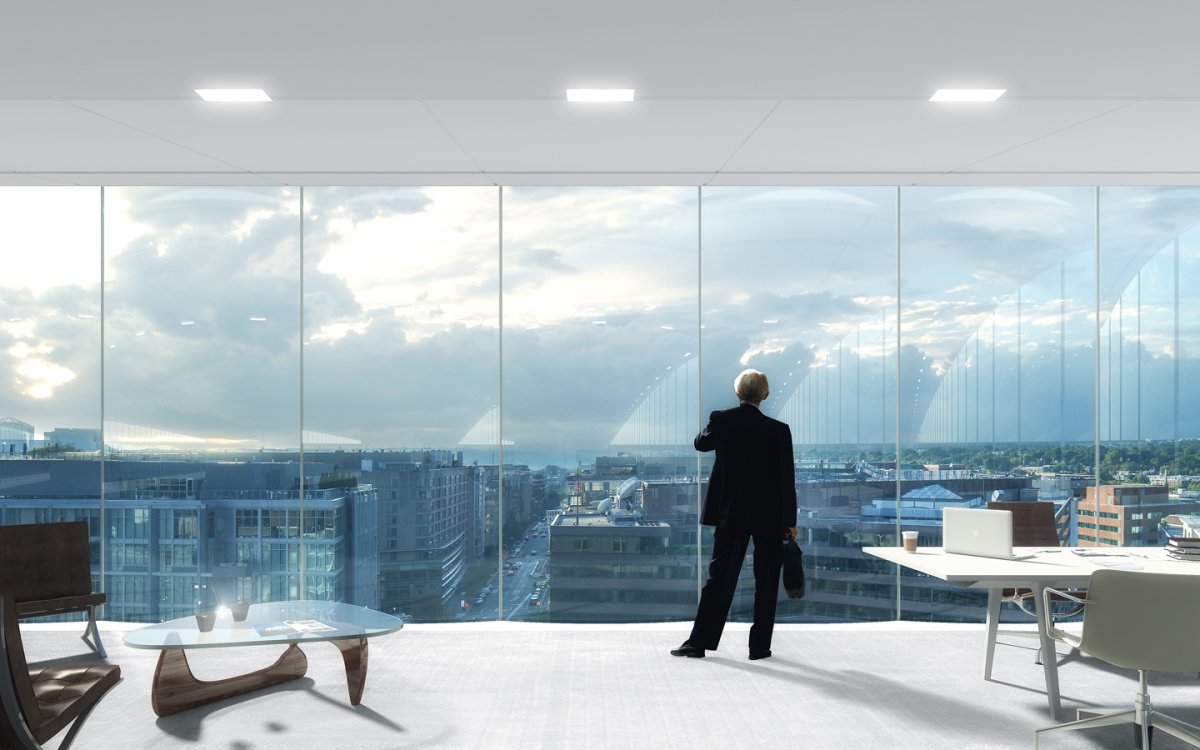 Офис в небоскребе