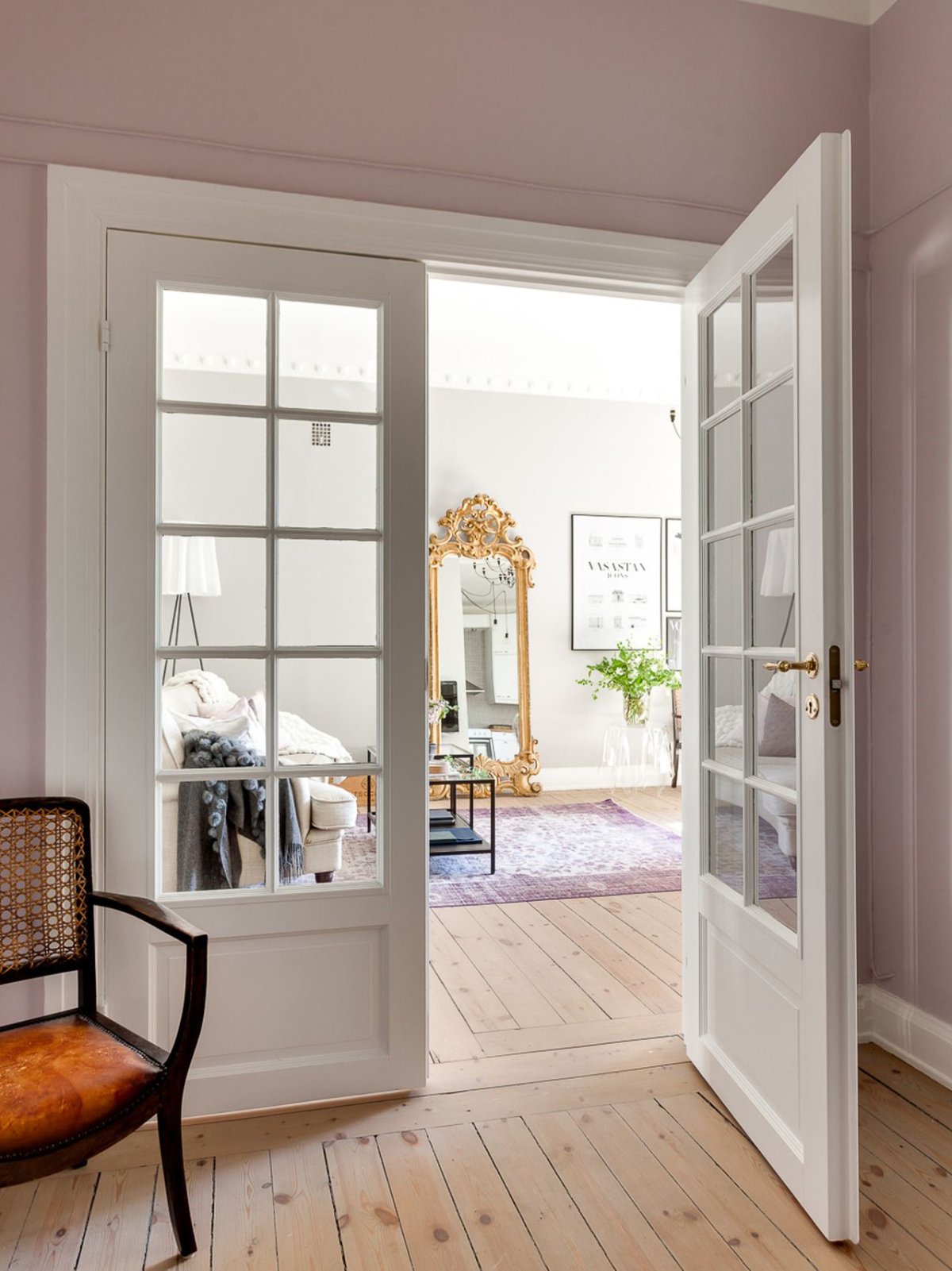 Дверь французское окно межкомнатная