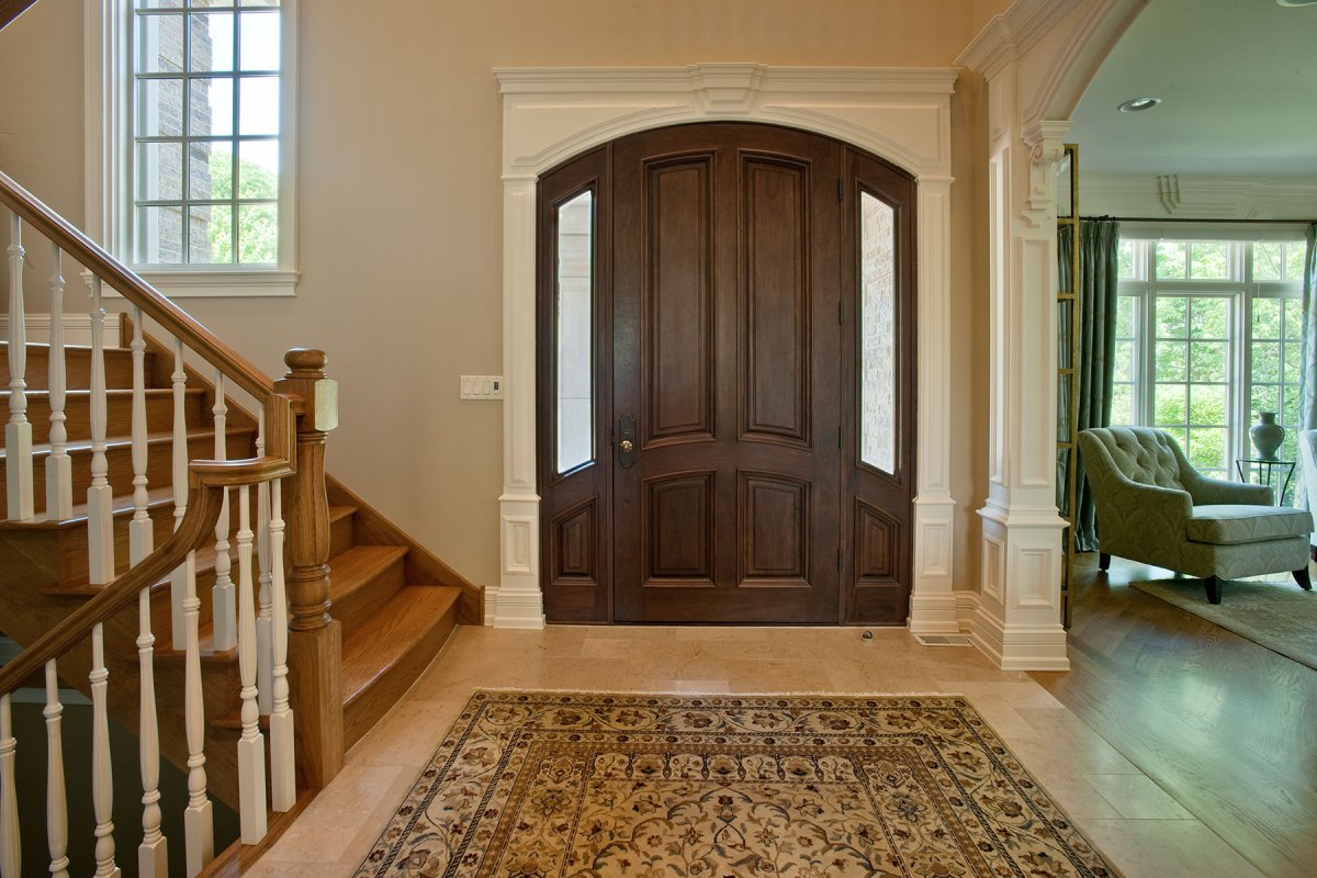 Арочные двери в современных интерьерах