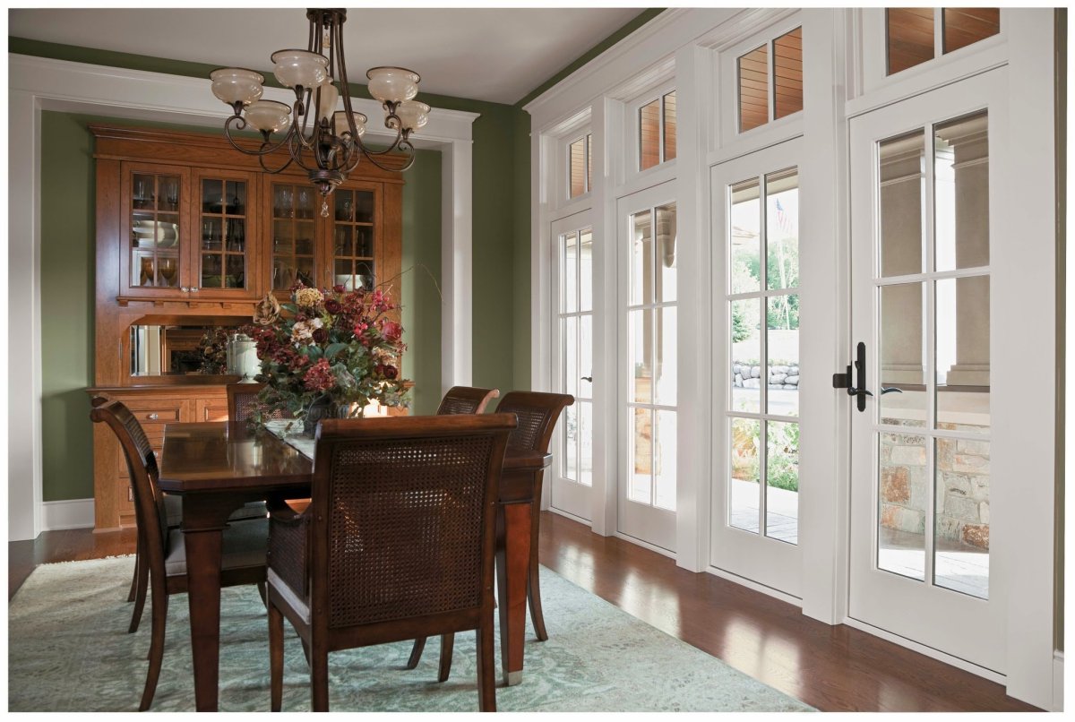 Французские двери в интерьере