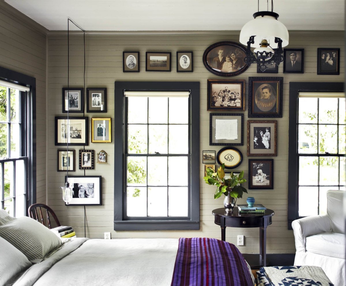 Гостиная в коттедже