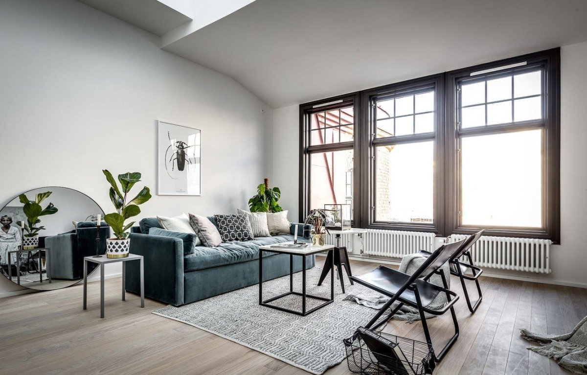 Окна в стиле Сканди