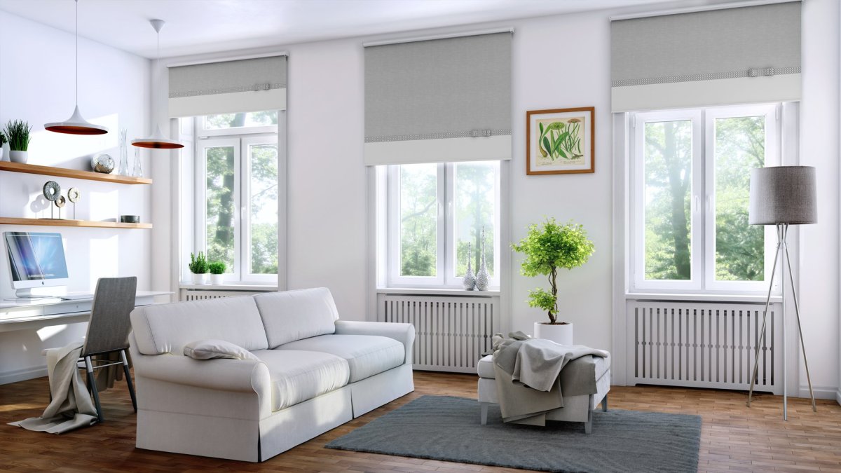 Пластиковые окна в интерьере лофт