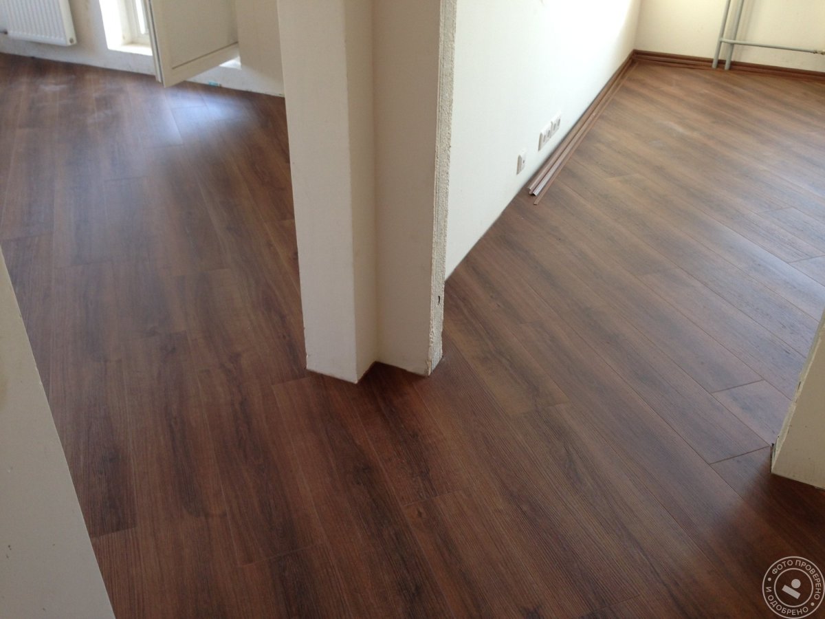 Укладка ламината в доме