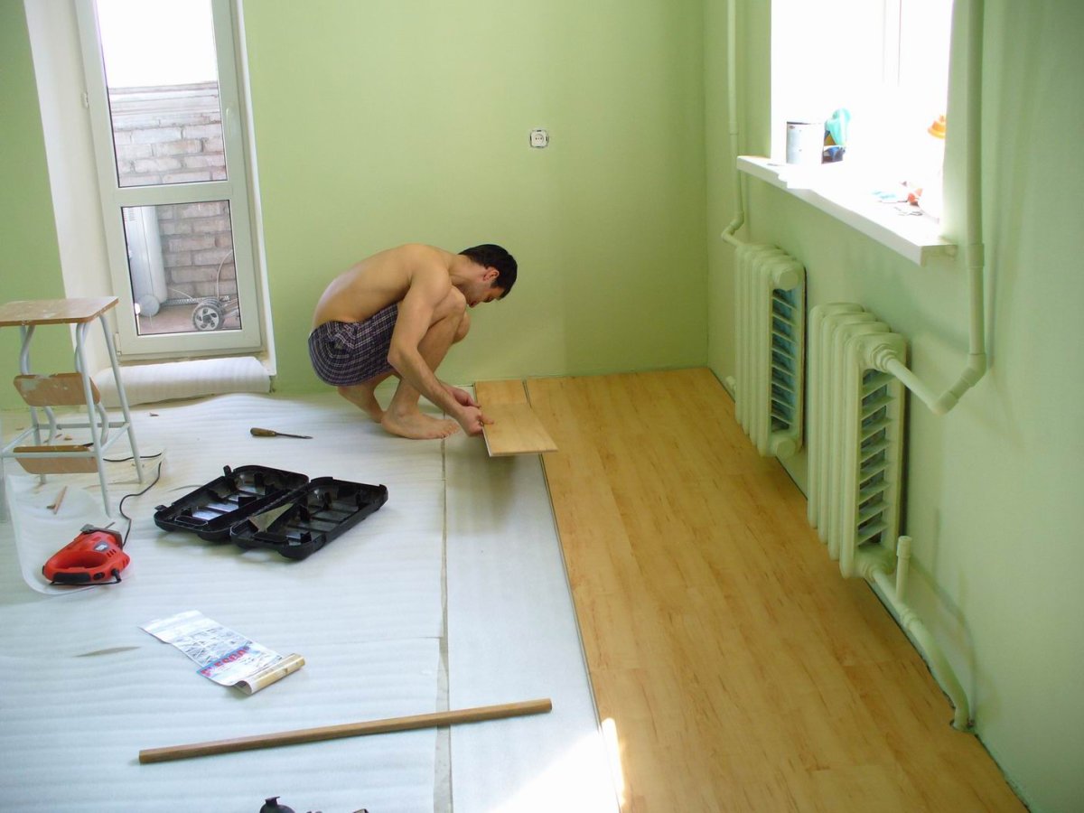 Отделка полов