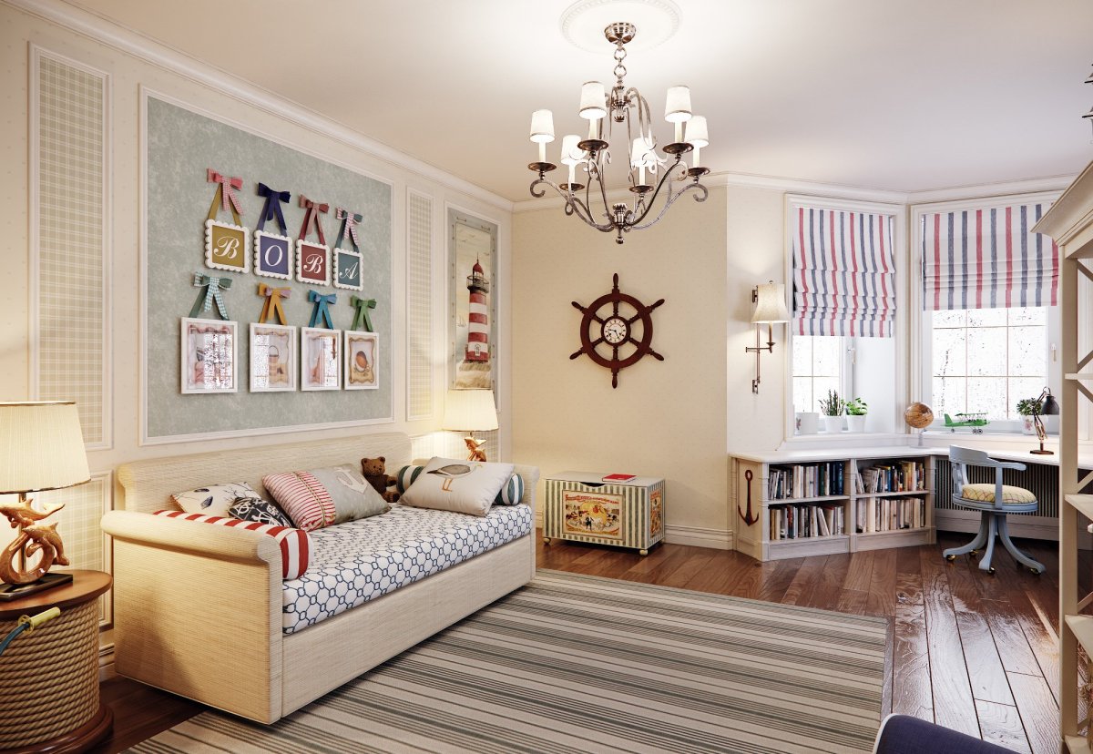 Детская в американском стиле