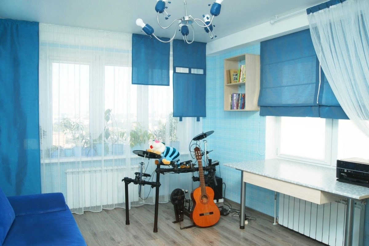 Занавески в комнату подростка