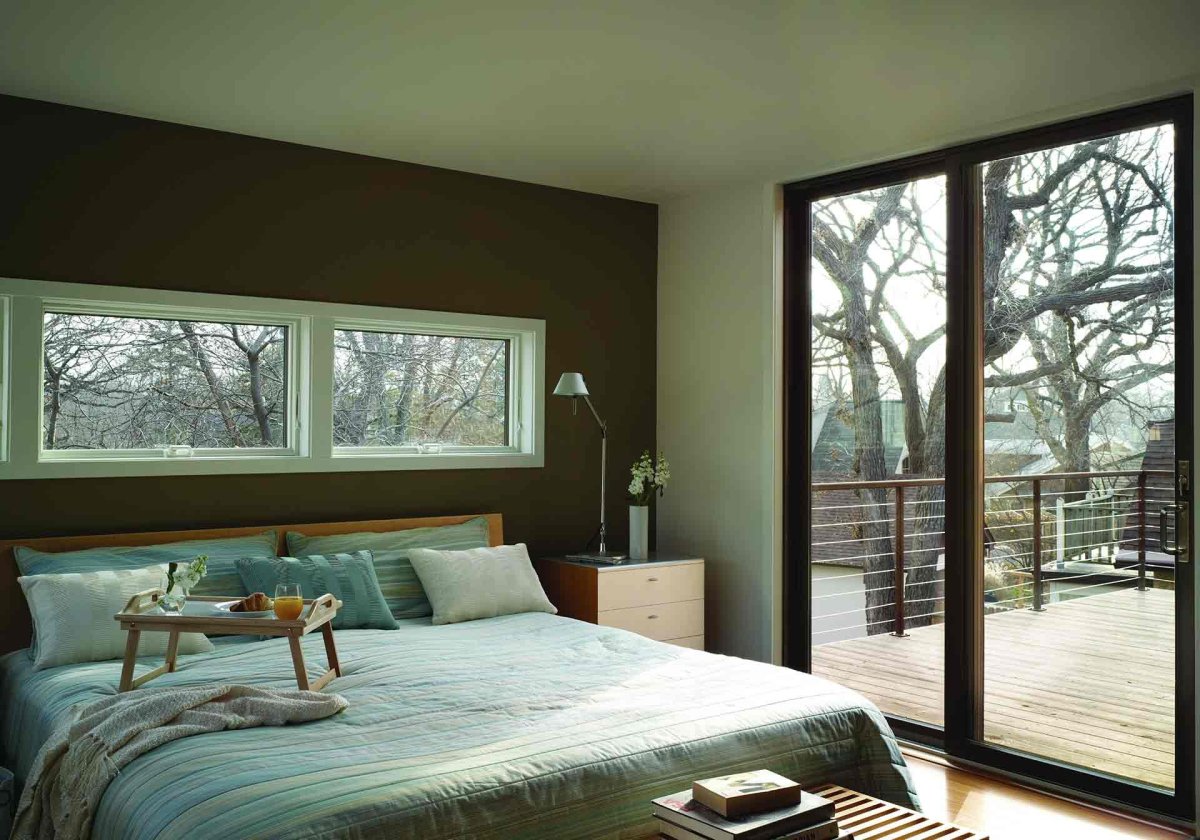 Зонирование пространства шторами