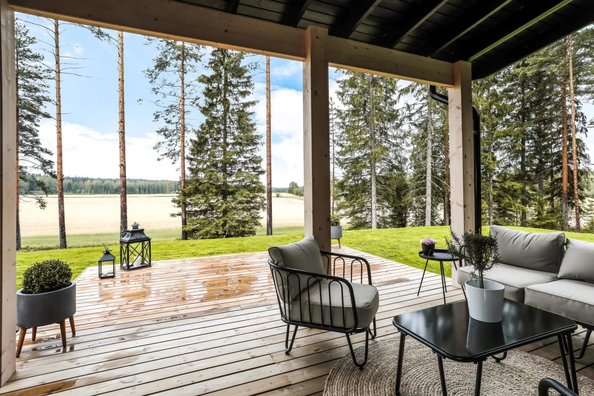 Скандинавский дом Honka