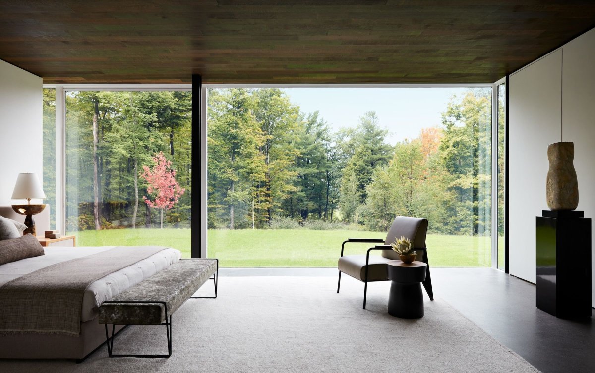 Дом в Финляндии с панорамными окнами