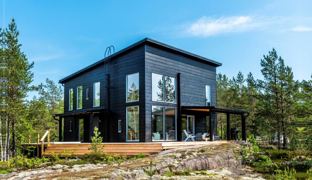 Интерьер Шале фармхаус