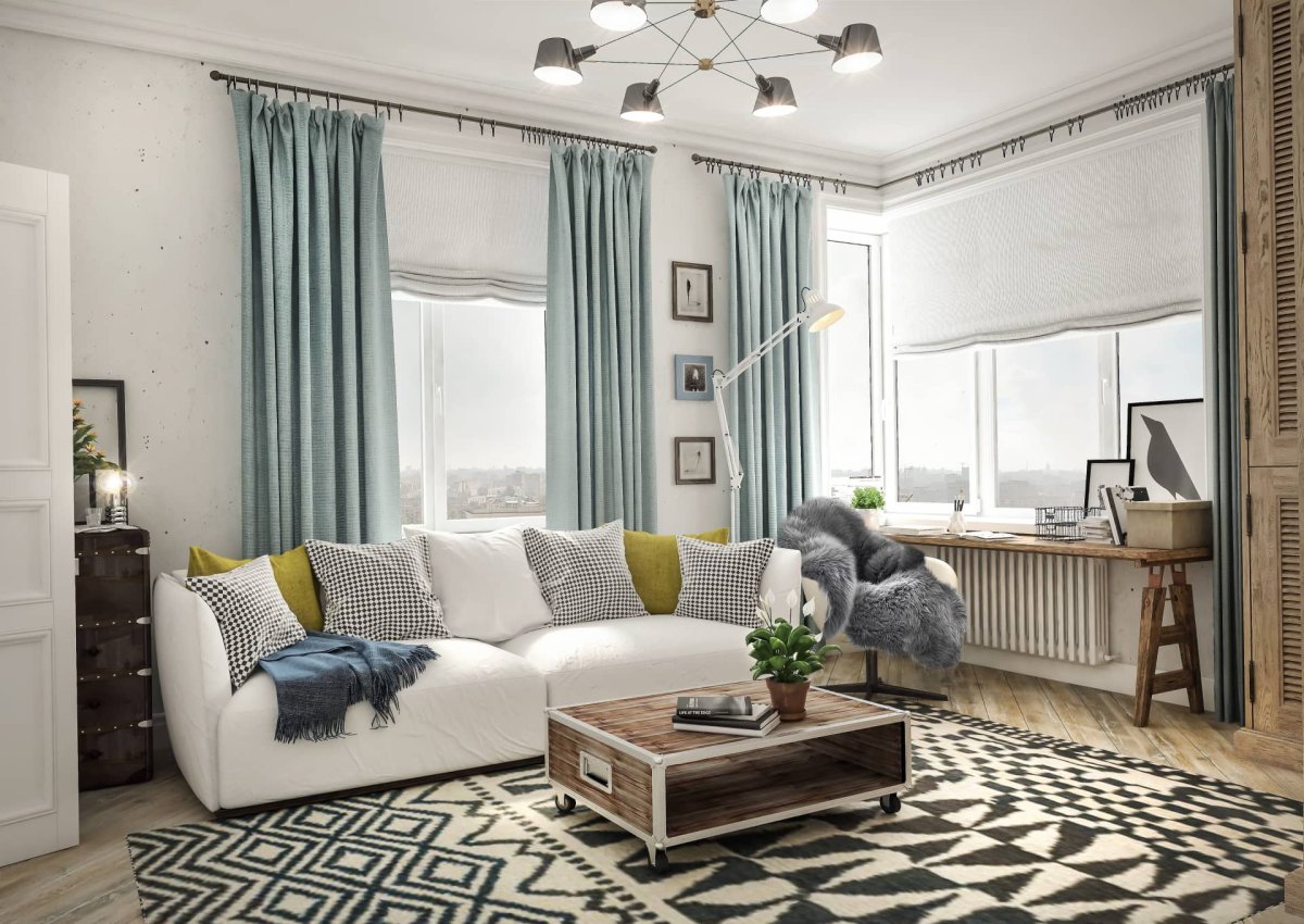 Интерьер квартиры в скандинавском стиле 2020-2021
