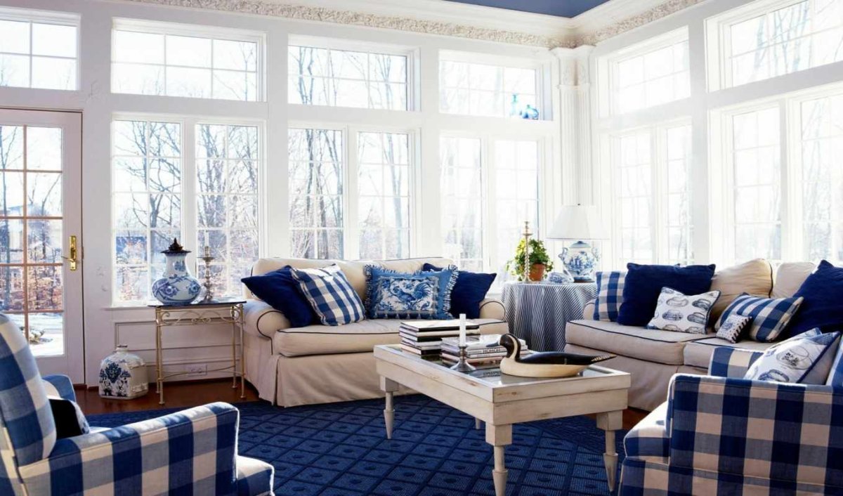 Шторы в скандинавском интерьере