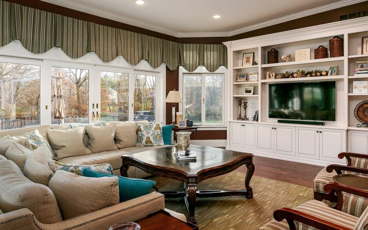 Гостиная в стиле современная классика