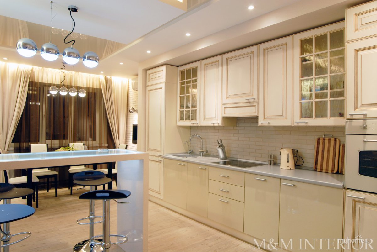 Кухни в интерьере реальные