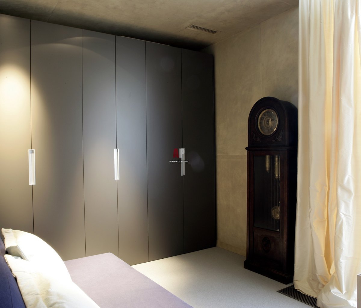 Спальня стеллажи из гипсокартона