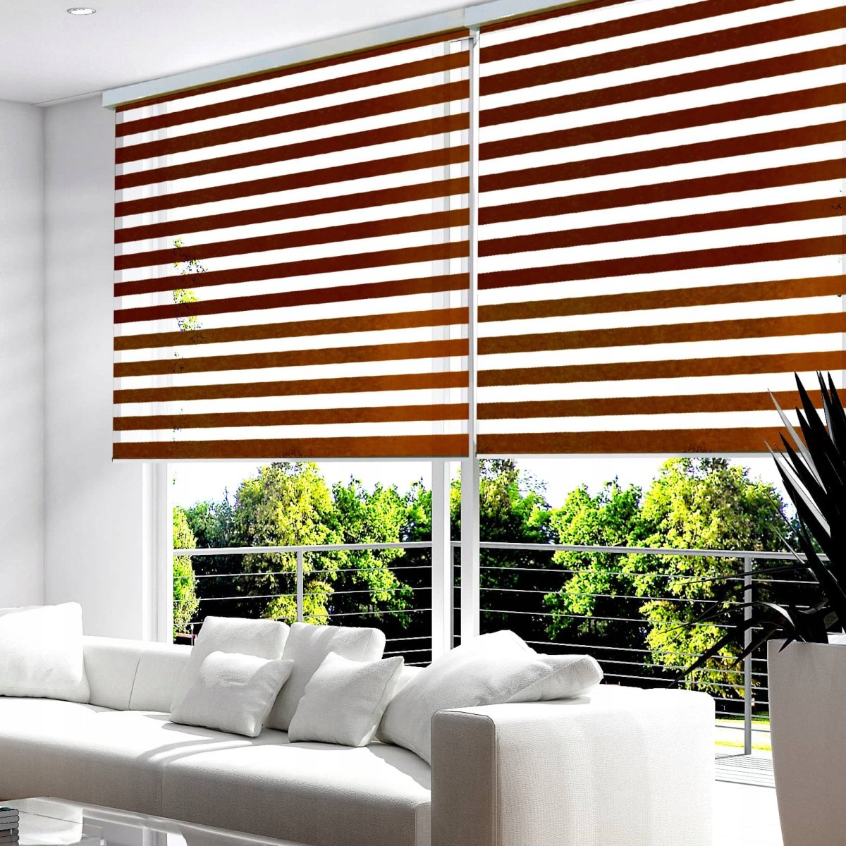 Рулонные шторы Эскар янтарь