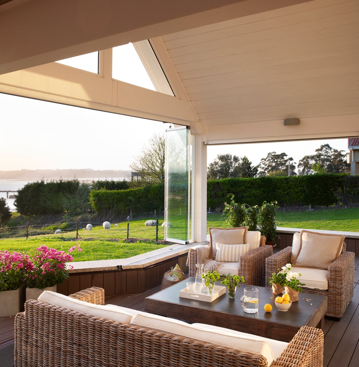 Современные террасы в европейском стиле