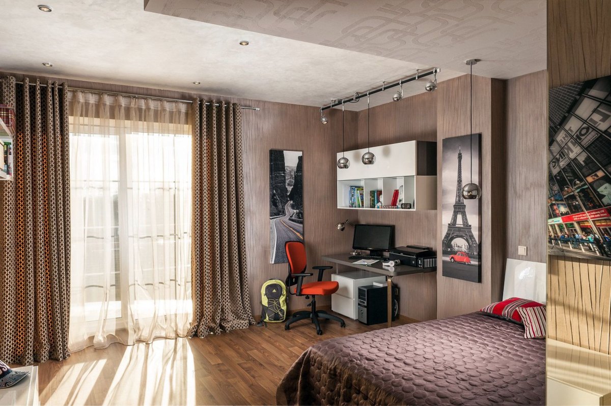 Спальня подростка в американском стиле