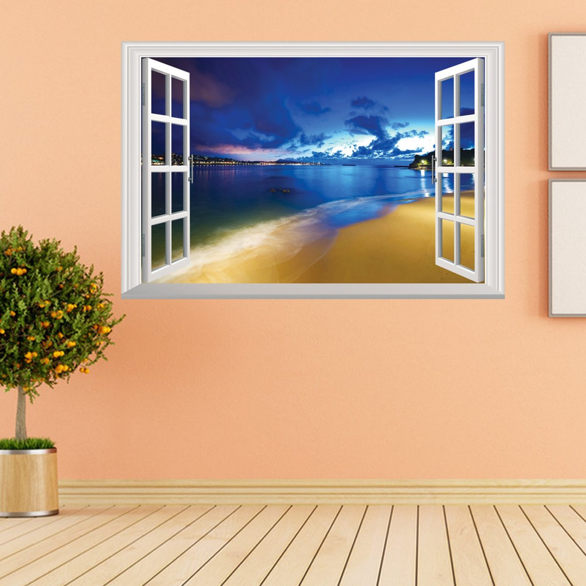 Стена с окном фон