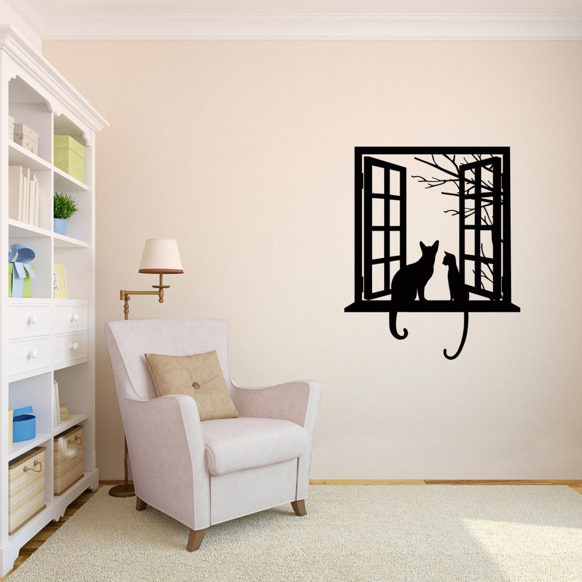 Интерьерные наклейки на окна