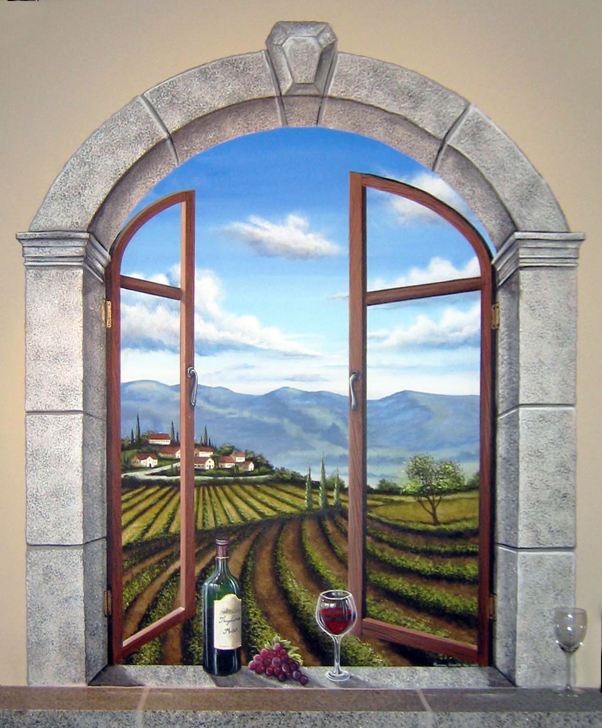 Окно обманка в интерьере