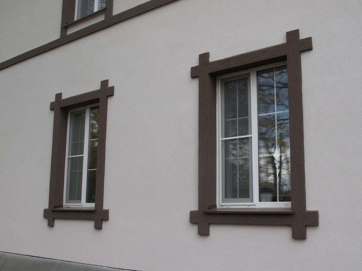 Окантовка окон из камня