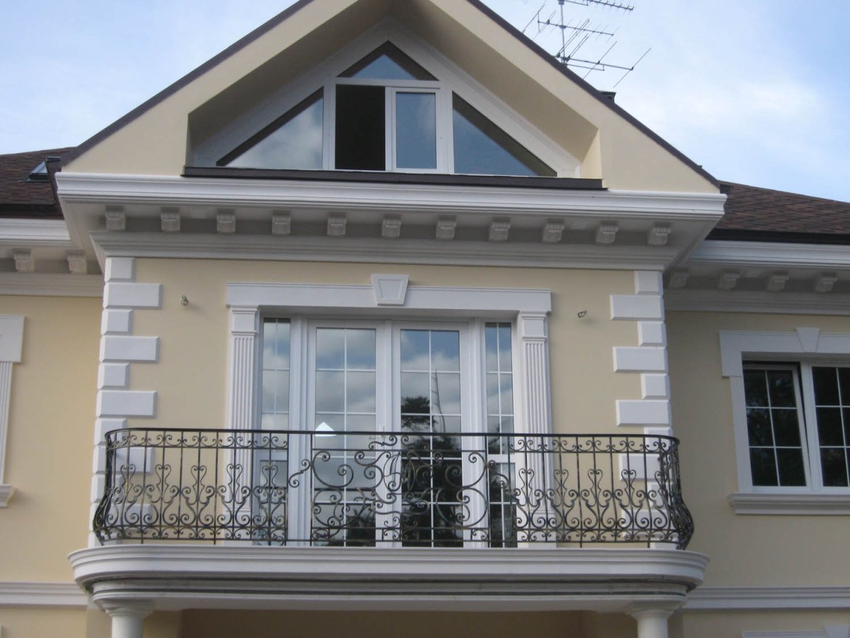 Фасадное обрамление окон